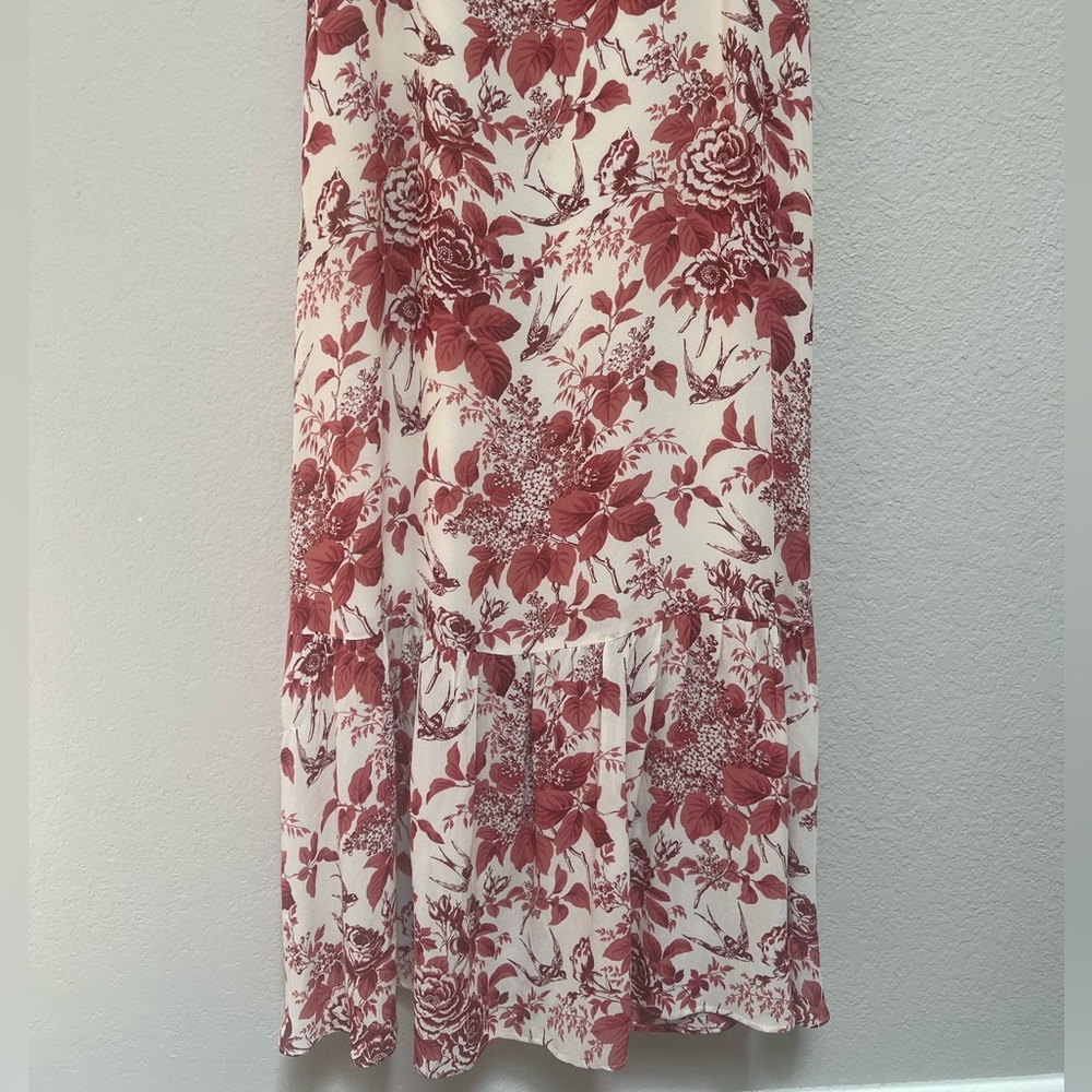 Reformation Emersyn Midi Dress in Toile De Jouy print Size 6 - Picture 9 of 15